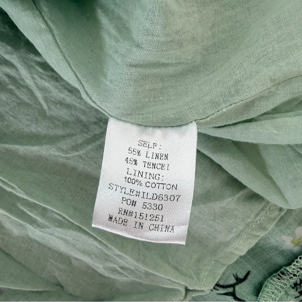 Avaire Boutique, In Loom, Mint Floral Midi Dress - Picture 11 of 11